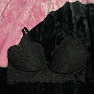 Bras N Things Black Lace Bra